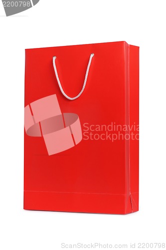 Image of Red shopping bag