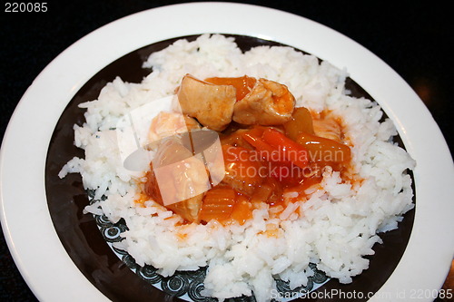 Image of Chicken with Sweet Hawaiian sauce