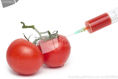 Image of Tomato injection - concept