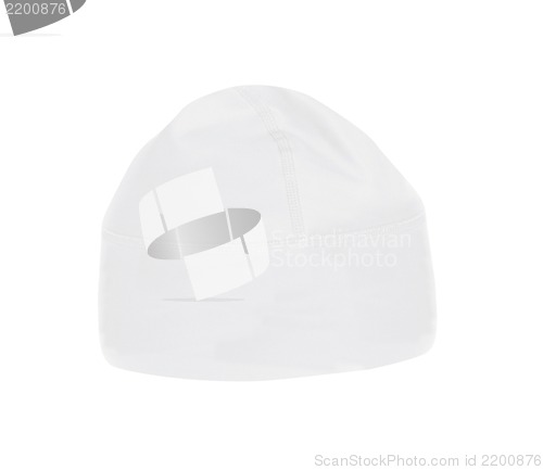 Image of white winter cap