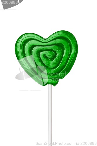 Image of Sweet heart, isolated on white background.