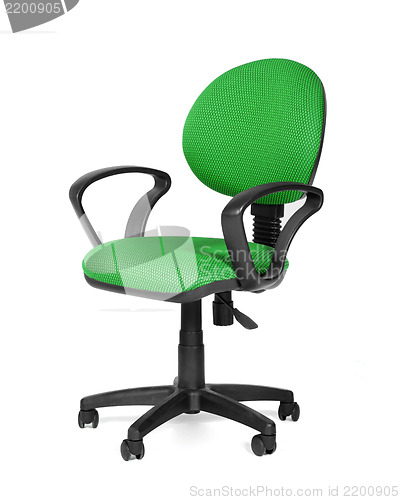 Image of Green office chair