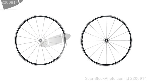 Image of Bicycle wheels