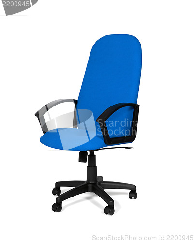 Image of office chair isolated on a white