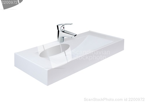 Image of Modern washbasin