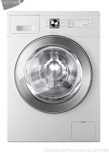 Image of A washing machine isolated on white background