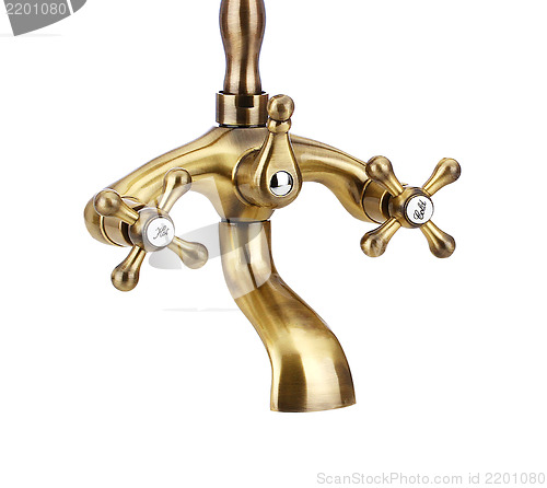 Image of vintage or retro faucet