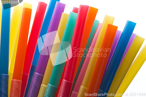 Image of Multi Color flexible straws