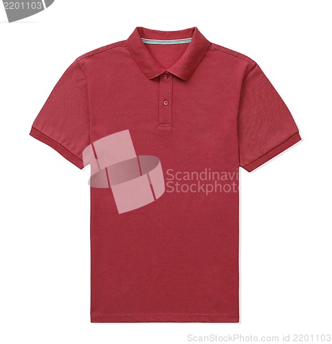 Image of Red T-shirt isolated