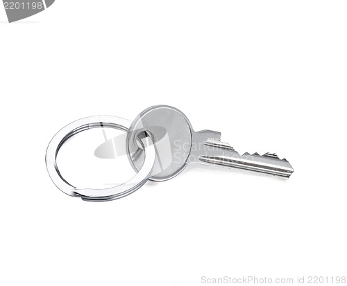 Image of key on a white background