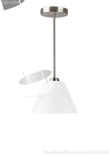 Image of floor lamp isolated on a white