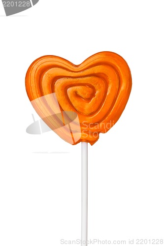 Image of Sweet heart, isolated on white background.