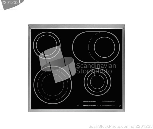 Image of Electrical hob isolated