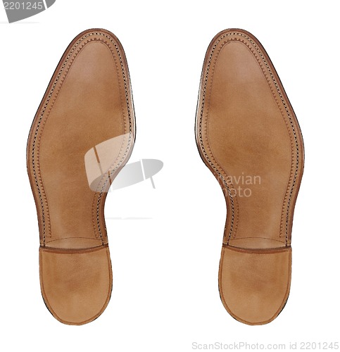 Image of Rubber sole of a men's shoes