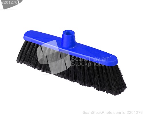 Image of Brush the floor on a white