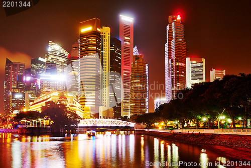 Image of Night in Singapore