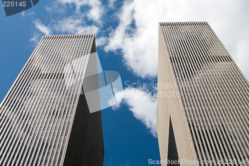Image of Modern skyscrapers