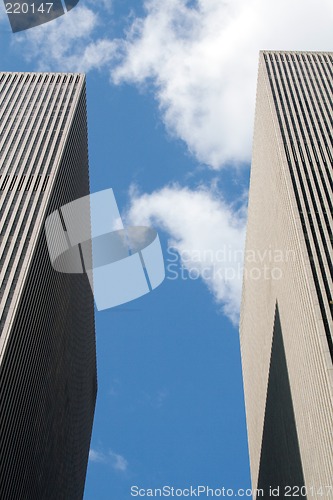 Image of Modern skyscrapers