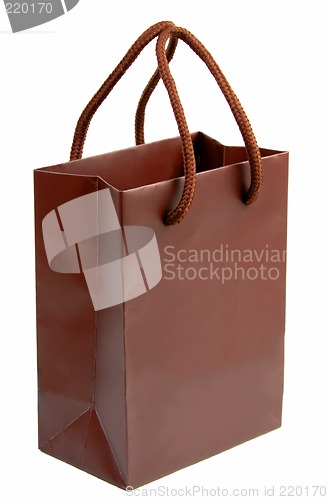 Image of Brown gift bag 1