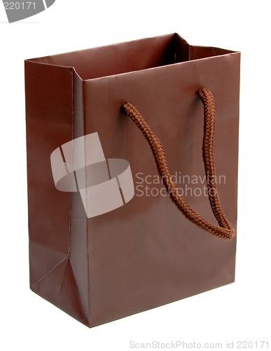 Image of Brown gift bag 2