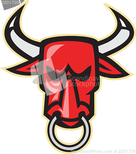 Image of Raging Angry Bull Head