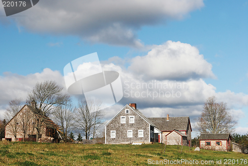 Image of Farm houses and sheds