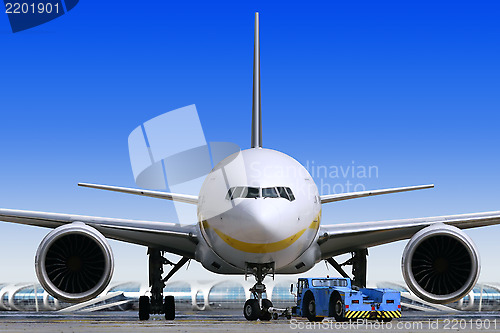 Image of Air liner at the airport