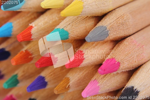 Image of color crayons 