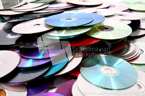 Image of cd and dvd background