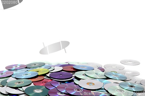 Image of cd and dvd background