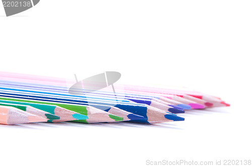 Image of Multicolored pencils
