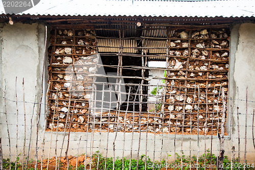 Image of Building house in Africa