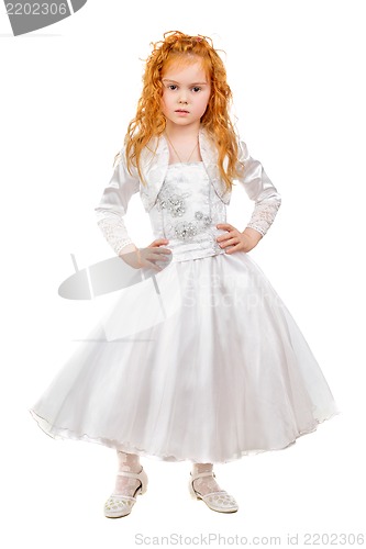 Image of Nice redhead little girl