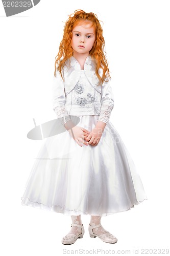 Image of Little redhead girl