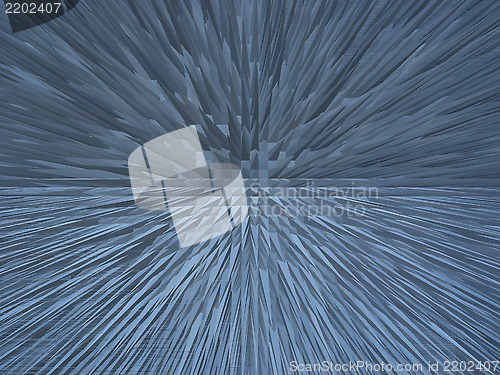 Image of blue abstract and unusual background