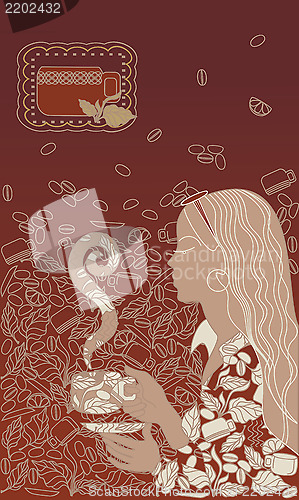 Image of coffee menu