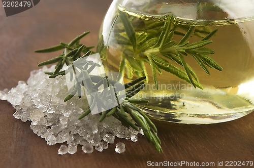 Image of Essential Oil with rosemary and sea salt