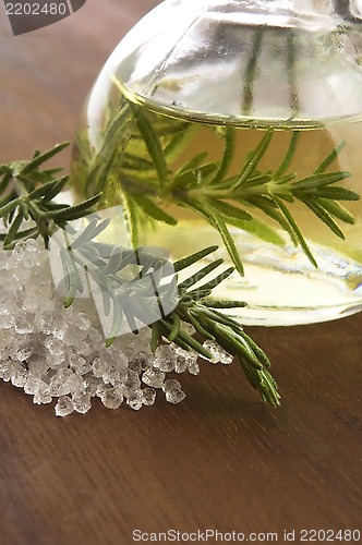 Image of Essential Oil with rosemary and sea salt