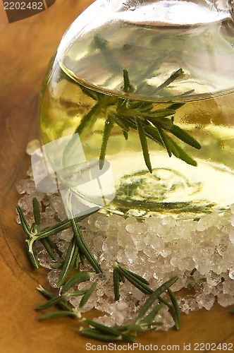 Image of Essential Oil with rosemary and sea salt