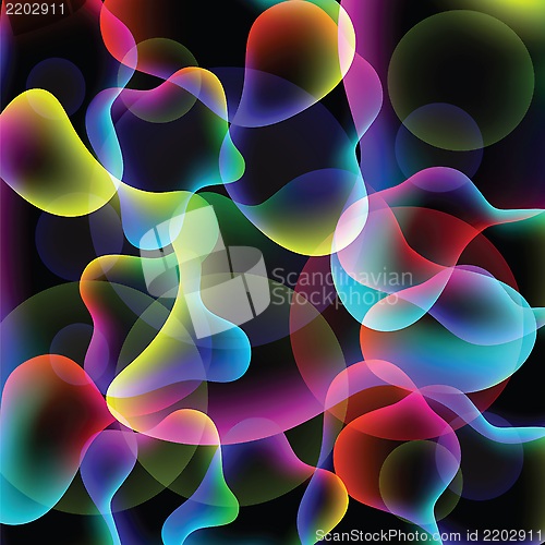 Image of vibrant abstract background