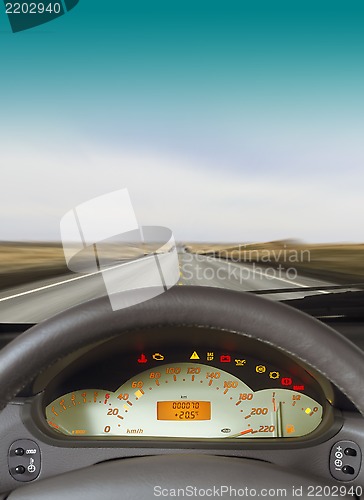 Image of steering wheel