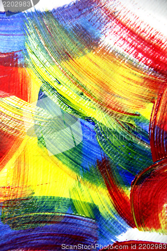 Image of Vivid playful strokes background