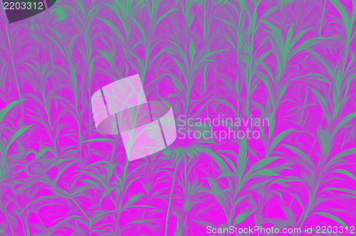Image of Decorative flowers in the style of airbrushing