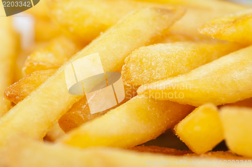Image of Golden potatoes fries