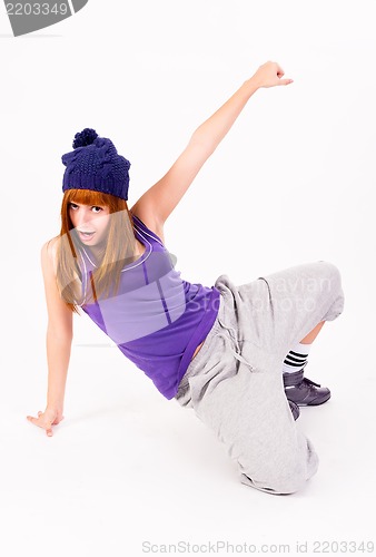 Image of Pretty hip-hop dancer