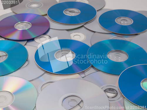 Image of CD DVD DB Bluray disc