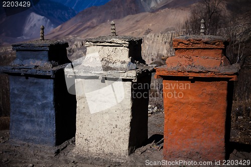 Image of buddhist stupa