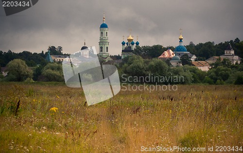 Image of Kozelsk (Optino), Optina pustyn monastery, monastery wall