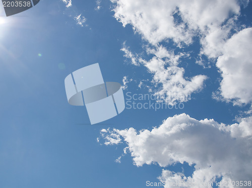 Image of Blue sky