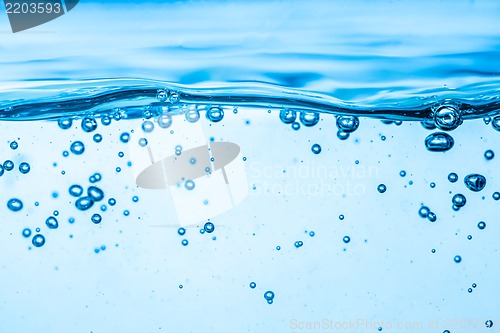 Image of close up water